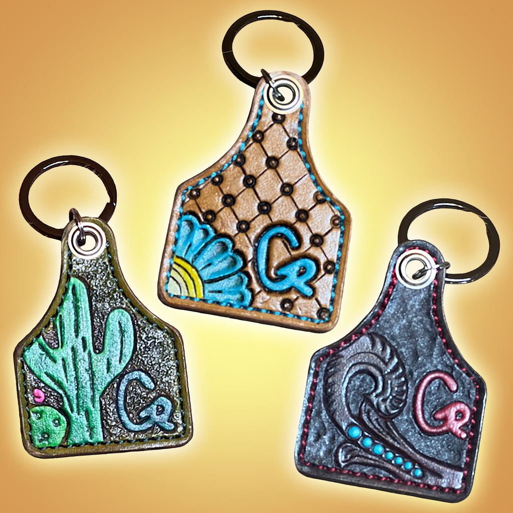 Leather Key Chains - Gypsy Jewels By Timber