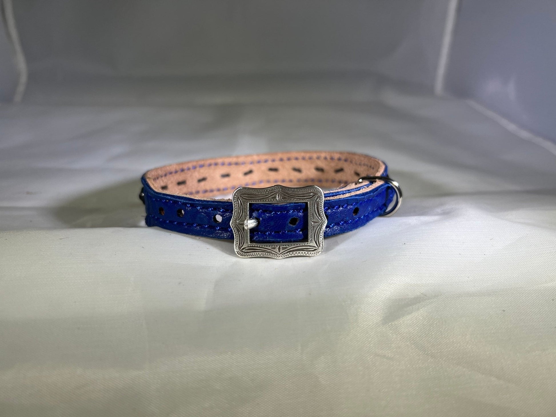 BLUE SPARKLES DOG COLLAR - Gypsy Jewels By TimberCustom handcrafted blue sparkles dog collar for stylish pets - durable, comfortable, and perfect for everyday wearGypsy Jewels By TimberGypsy Jewels By TimberDog Collar