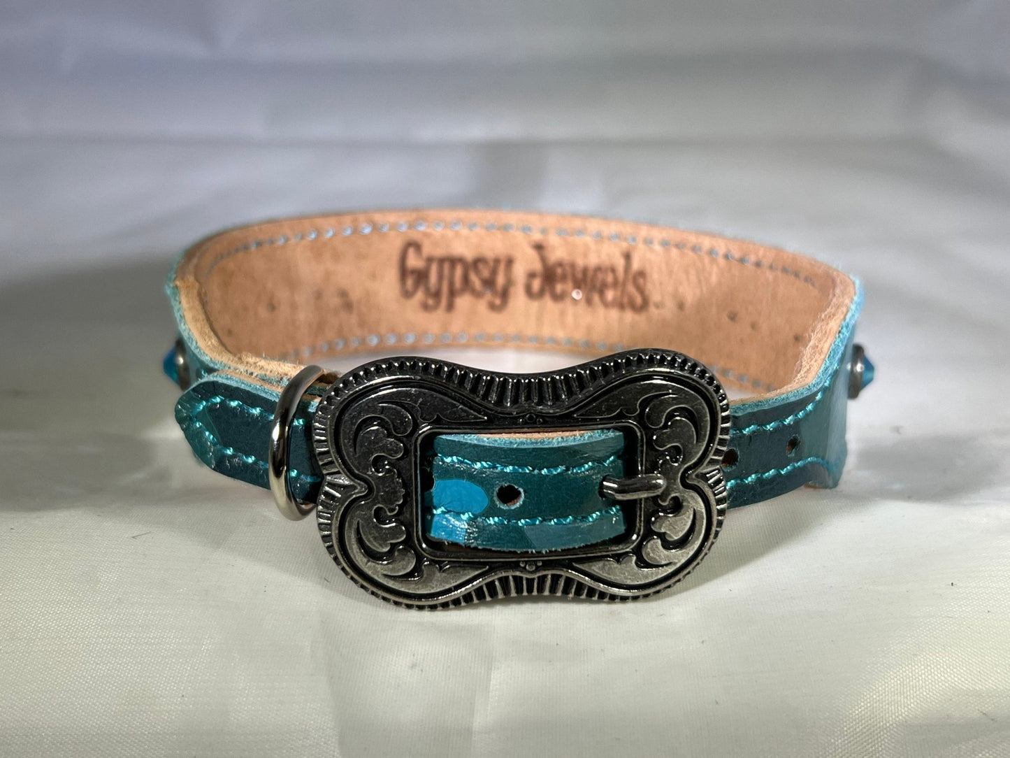 Can You See Me in this Blue Camo Dog Collar? - Gypsy Jewels By TimberCan You See Me?Gypsy Jewels By TimberGypsy Jewels By TimberDog Collar