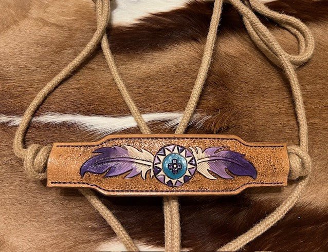 Dream - Catcher Bronc Halter - Gypsy Jewels By TimberHandcrafted Dream - Catcher Bronc Halter with Intricate Design for Horses – Durable and Stylish Horse TackGypsy Jewels By TimberGypsy Jewels By TimberCustom Horse Tack