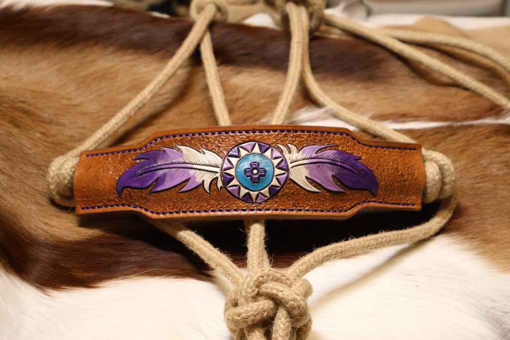 Dream - Catcher Bronc Halter - Gypsy Jewels By TimberDream - Catcher Bronc HalterGypsy Jewels By TimberGypsy Jewels By TimberCustom Horse Tack