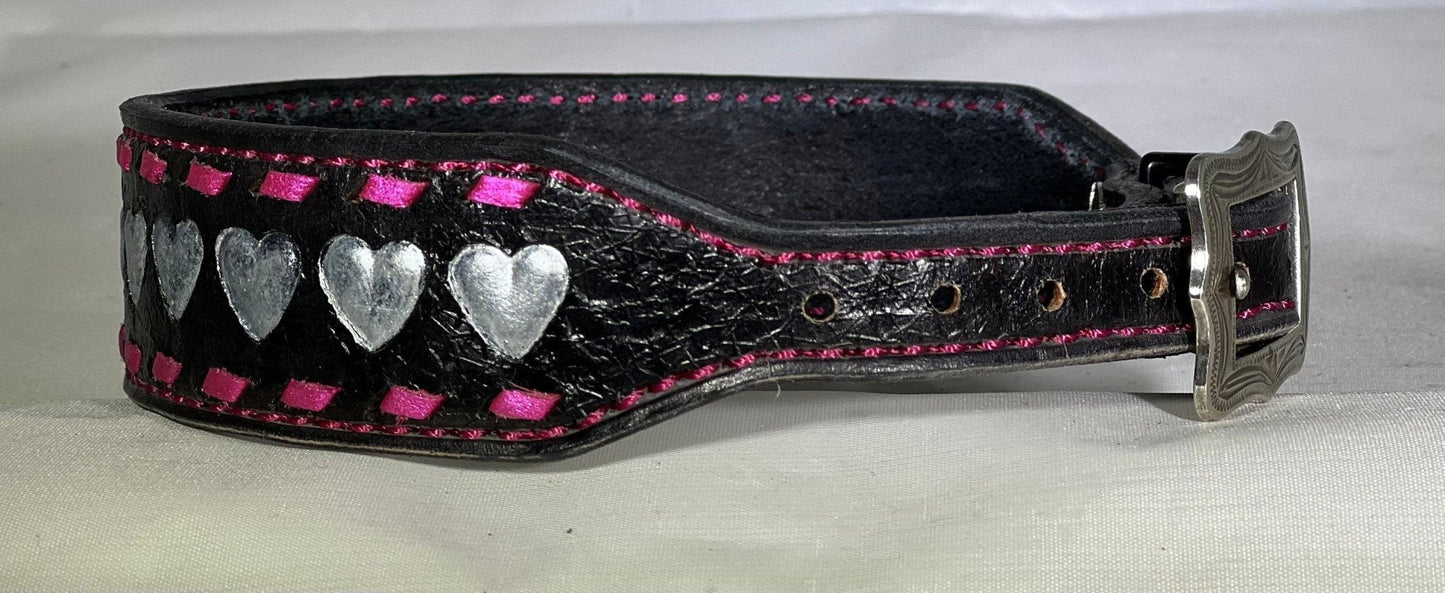 Hearts Galore Dog Collar! - Gypsy Jewels By TimberHearts Galore Dog Collar! - Gypsy Jewels By TimberHearts Galore!Gypsy Jewels By TimberGypsy Jewels By TimberDog CollarGypsy Jewels By TimberGypsy Jewels By TimberDog Collar