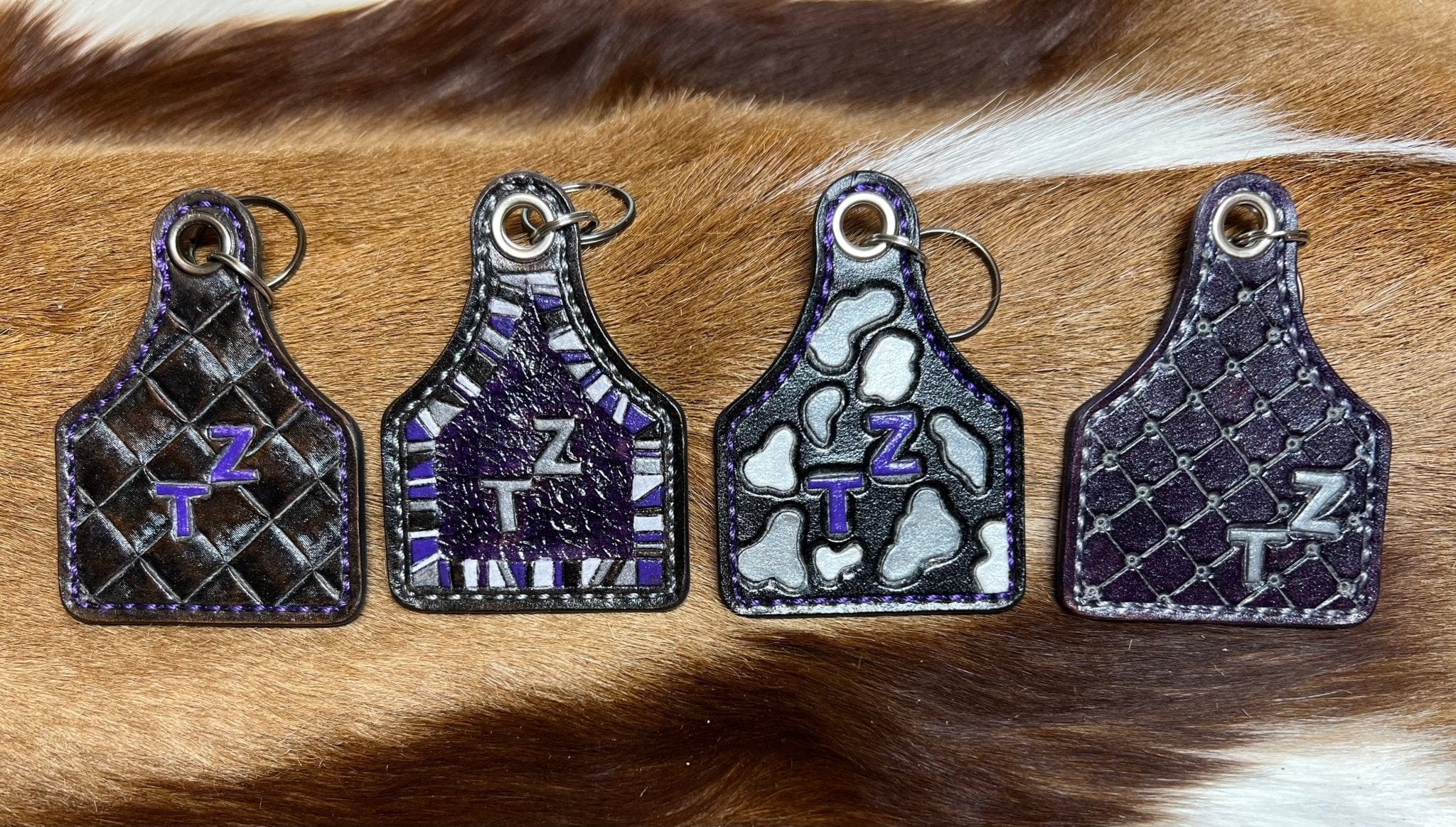 Ladder Key Chain Custom Leather Key Chains – Gypsy Jewels By Timber