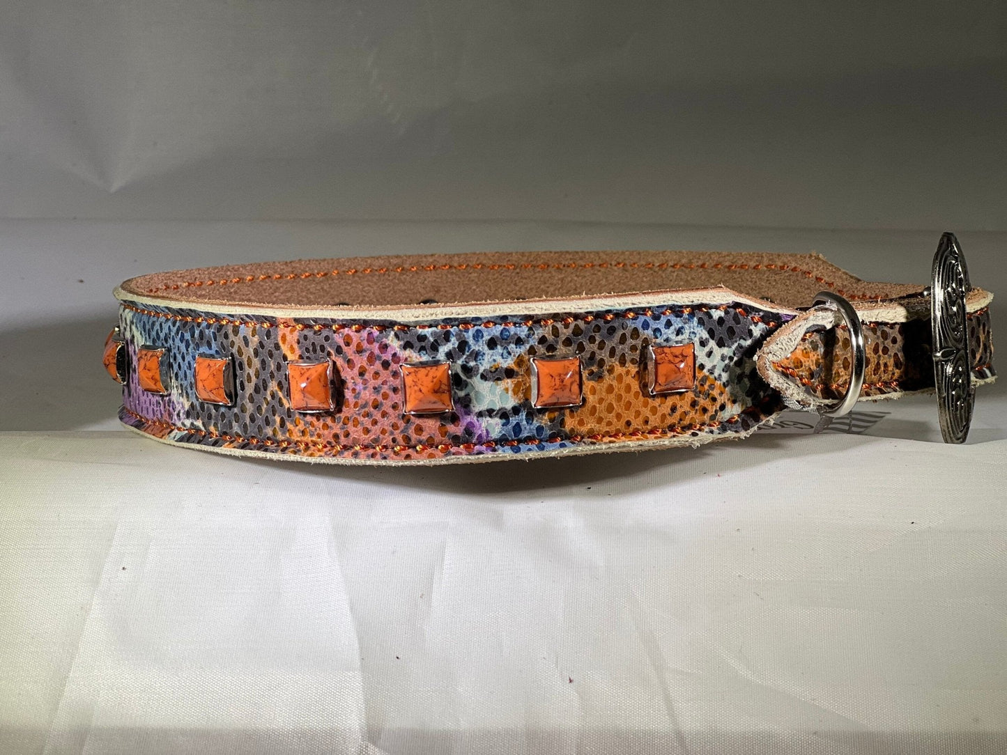 Snakeskin Dog Collar with Pizzazz - Gypsy Jewels By TimberSnakeskin Dog Collar with Pizzazz - Gypsy Jewels By TimberSnakeskin with PizzazzGypsy Jewels By TimberGypsy Jewels By TimberDog CollarGypsy Jewels By TimberGypsy Jewels By TimberDog Collar