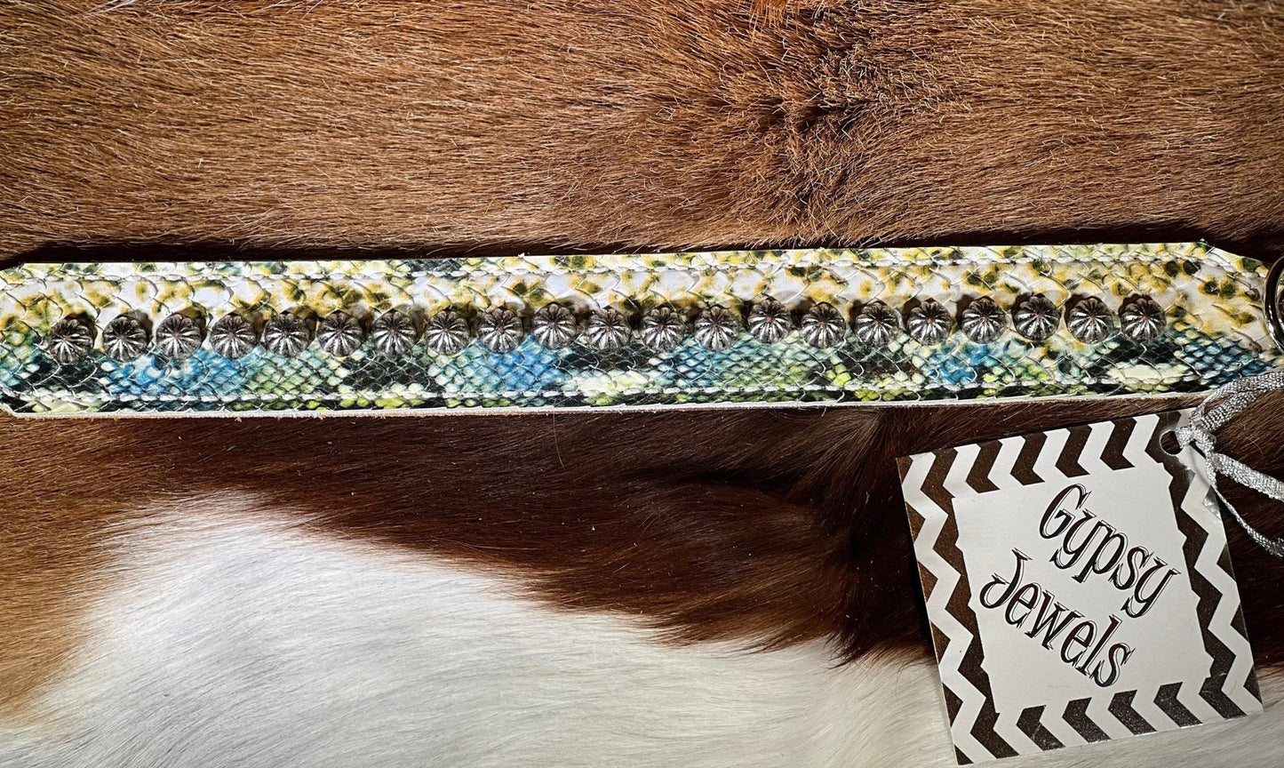 Snakeskin Galore Dog Collar - Gypsy Jewels By TimberSnakeskin Galore Dog Collar - Gypsy Jewels By TimberSnakeskin Galore Dog Collar – Unique Snakeskin Pattern, Durable and Stylish Pet AccessoryGypsy Jewels By TimberGypsy Jewels By TimberDog CollarGypsy Jewels By TimberGypsy Jewels By TimberDog Collar